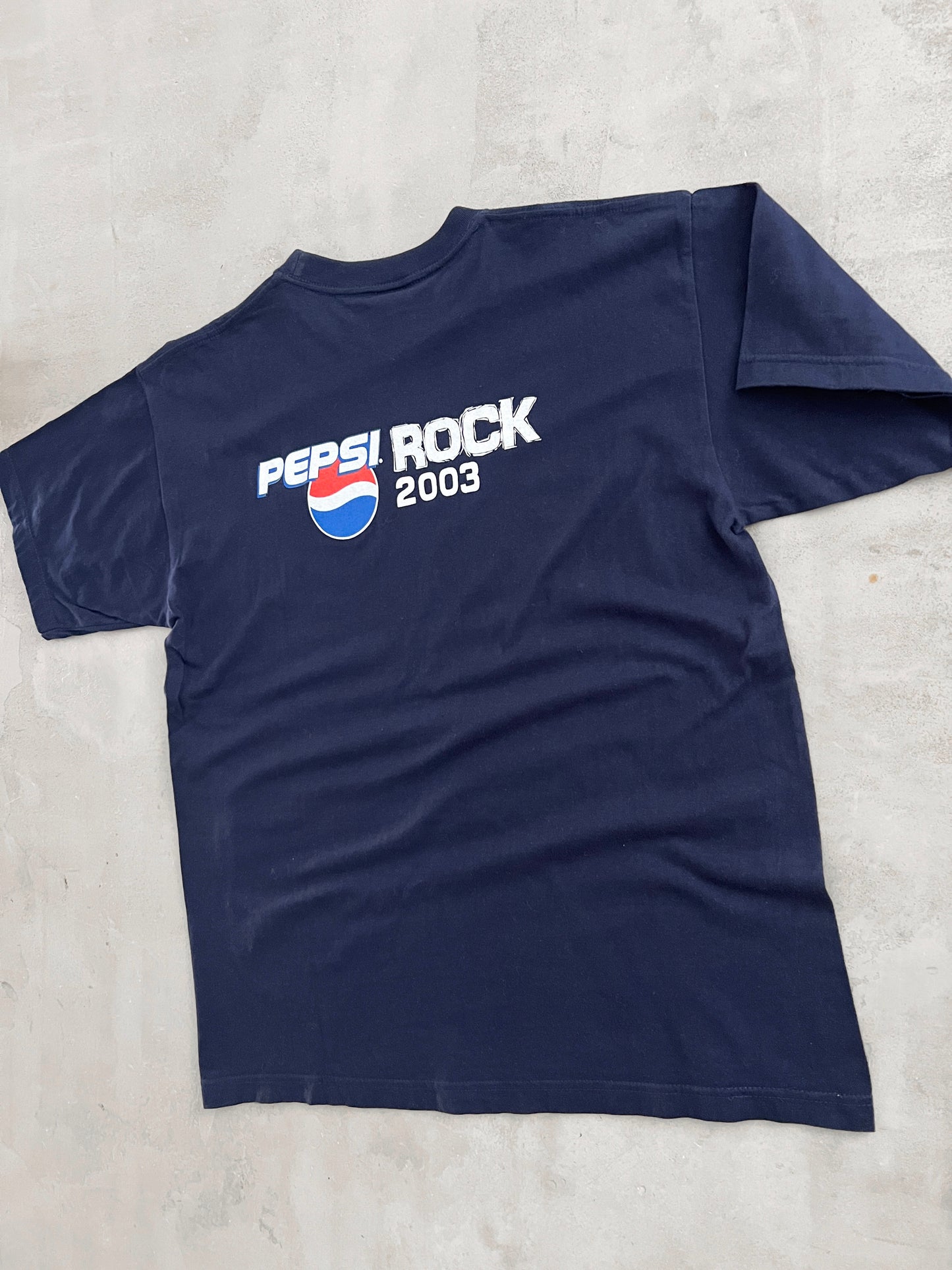 NAVY PEPSI ROCK FESTIVAL TEE - 2003 - L