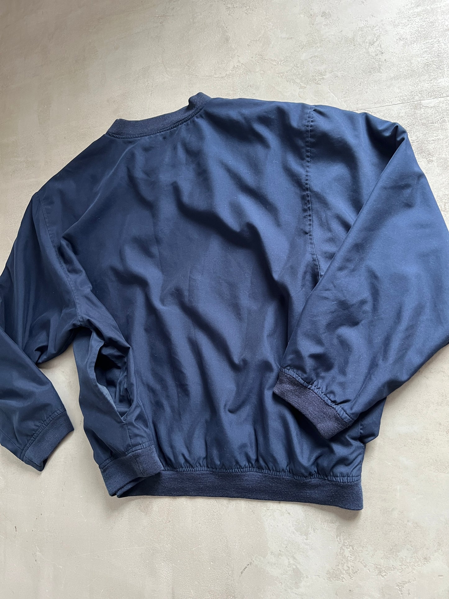 NAVY SONY SWEATER - 1990S - L