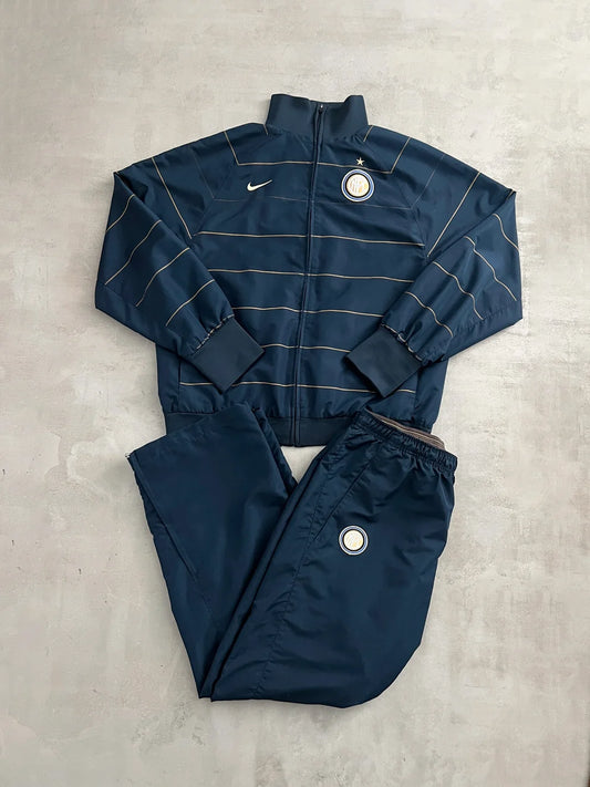 NAVY INTER MILAN TRACKSUIT - 2000S - L