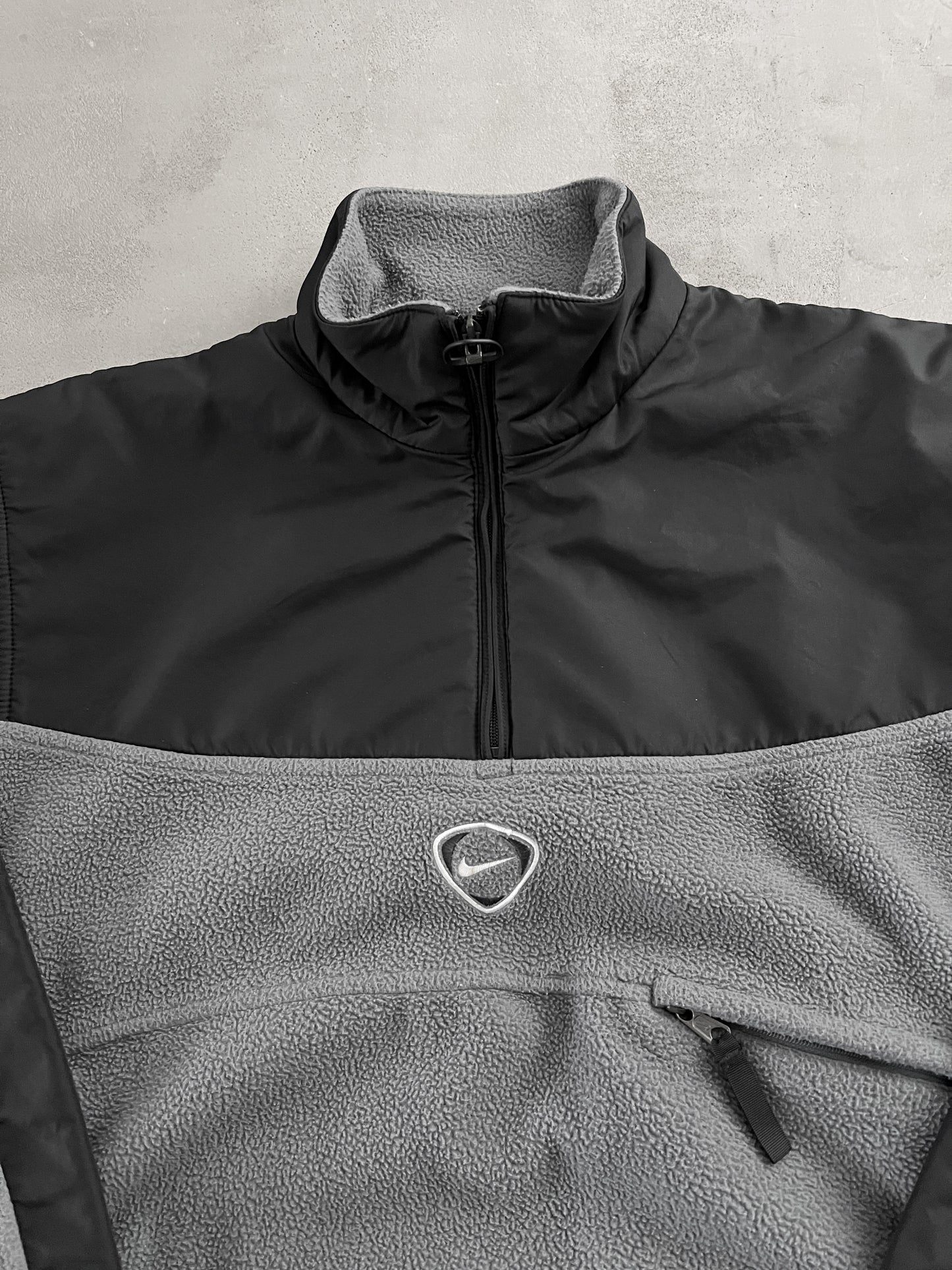 GREY NIKE FLEECE - 2000S - S