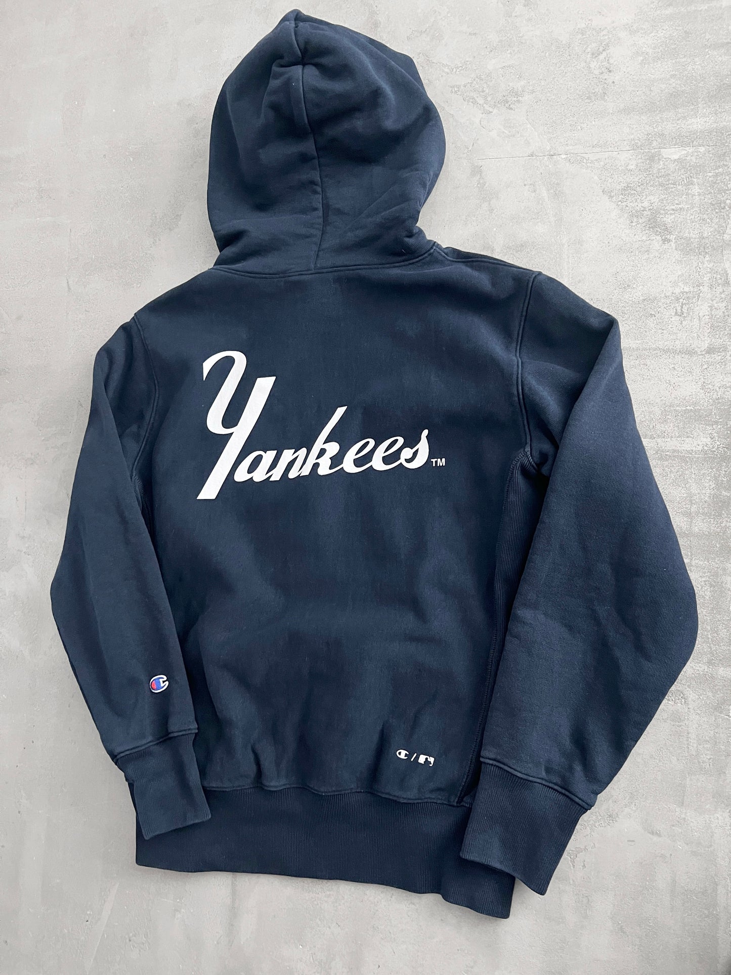NAVY YANKEES HOODIE - M/S