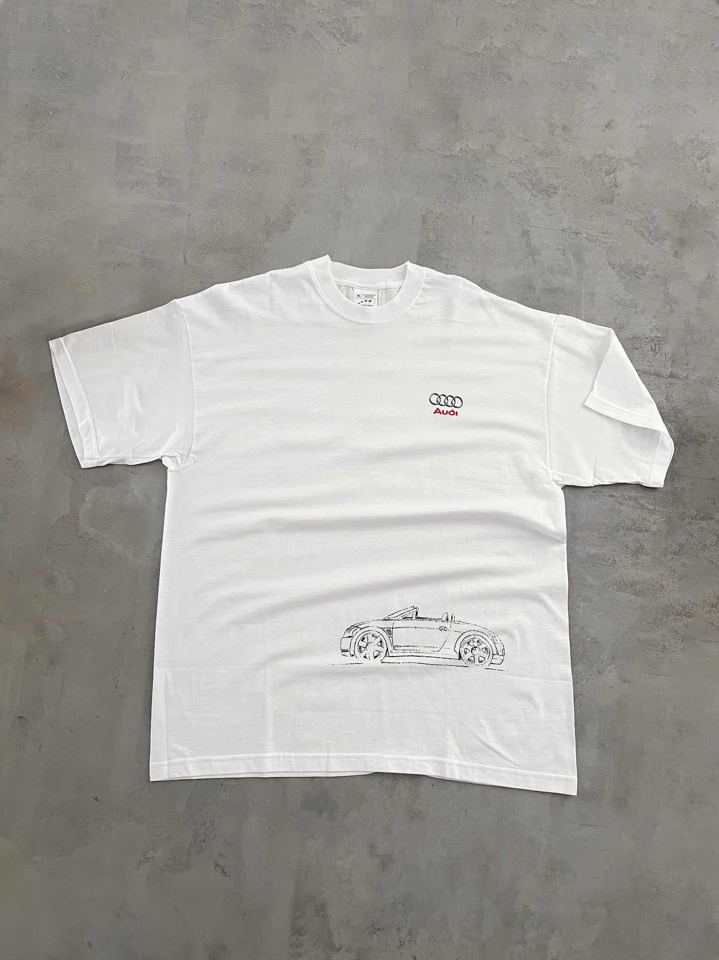 WHITE AUDI TT CABRIO TEE - 2000S - XXL/XL
