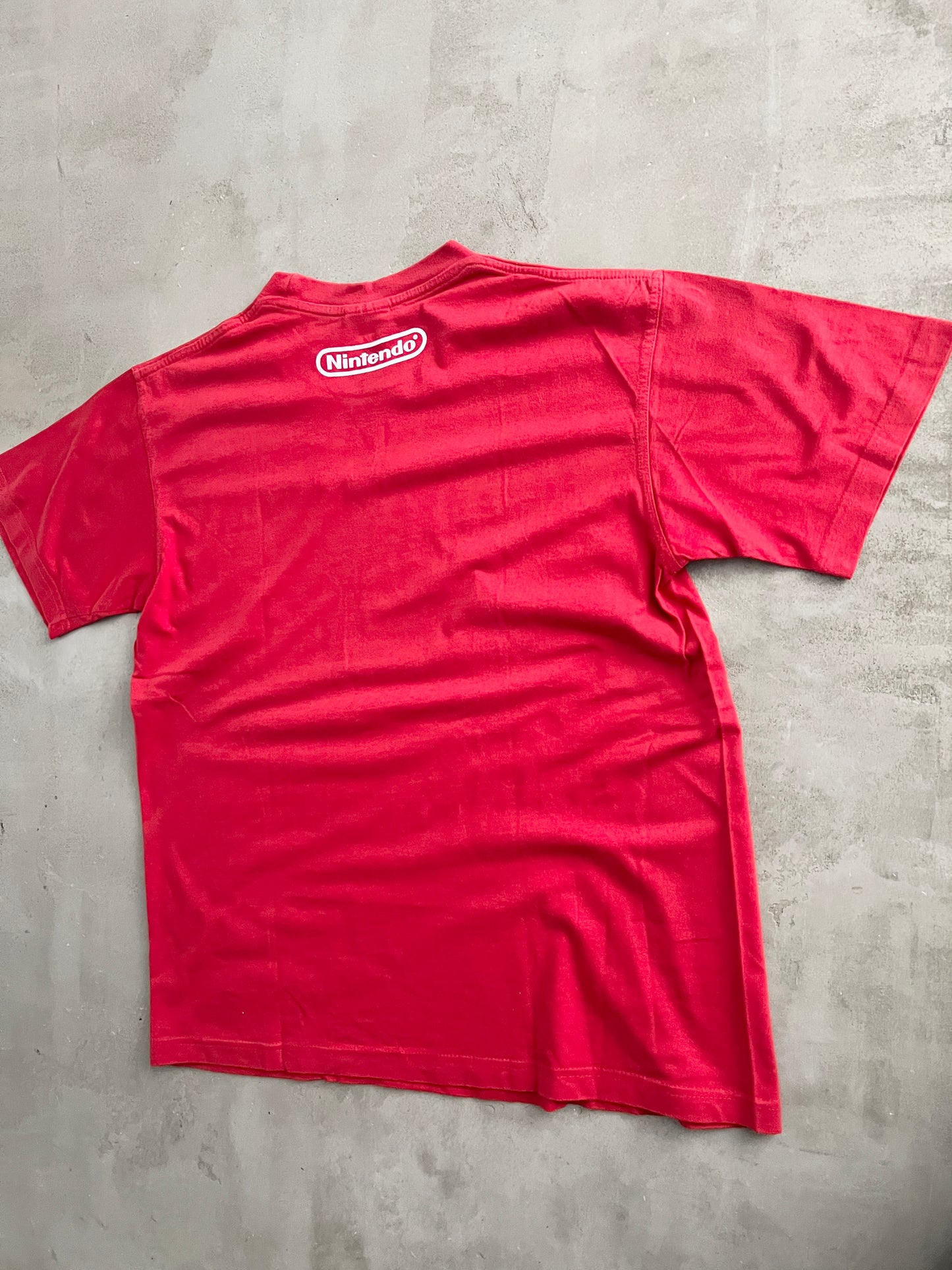 RED NINTENDO TEE - 2000S - M