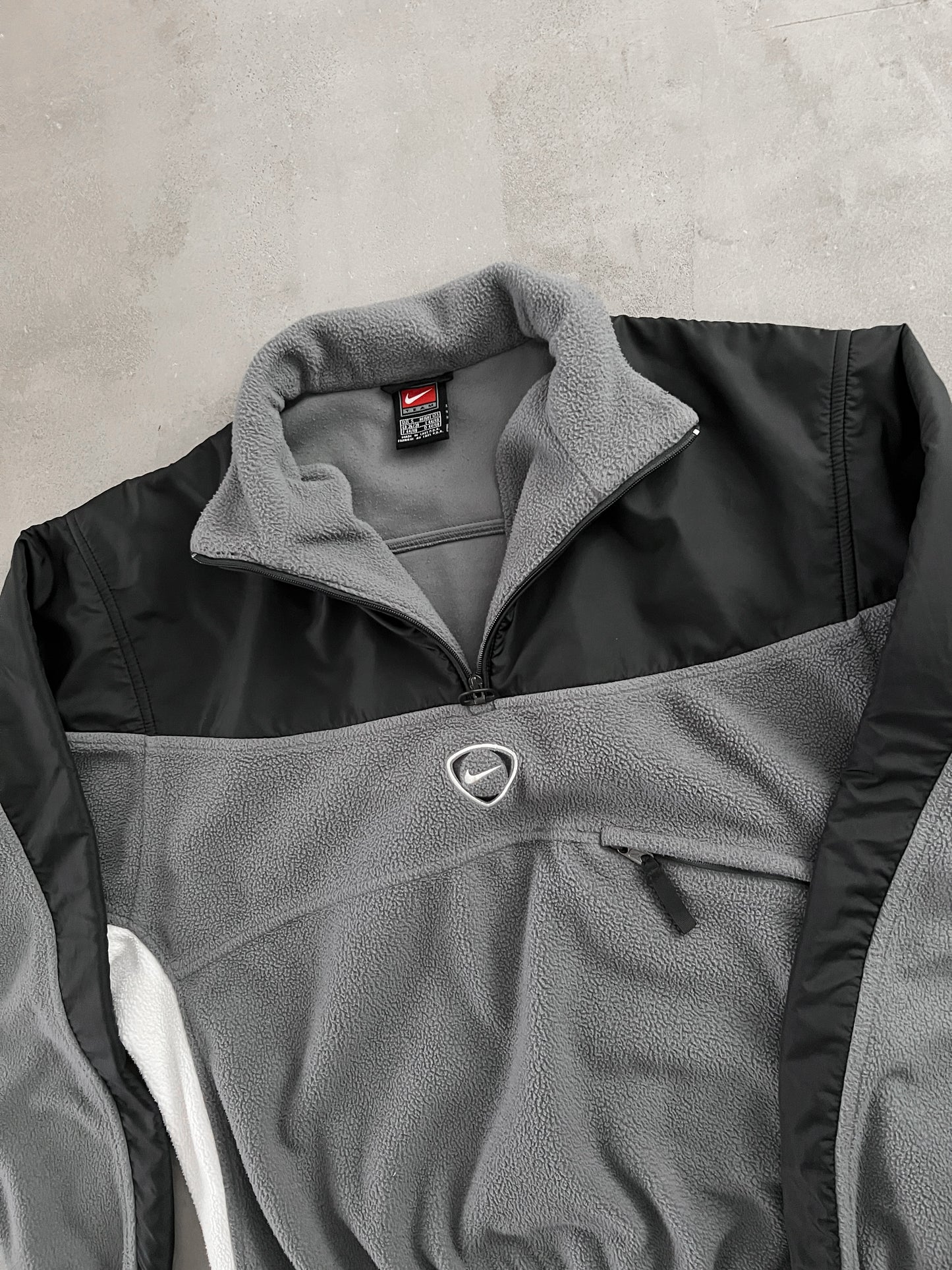 GREY NIKE FLEECE - 2000S - S