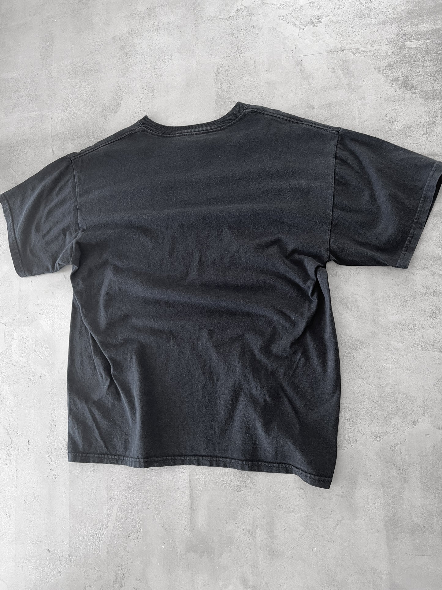 FADED BLACK APPLE IPHONE TEE - 2000S - L