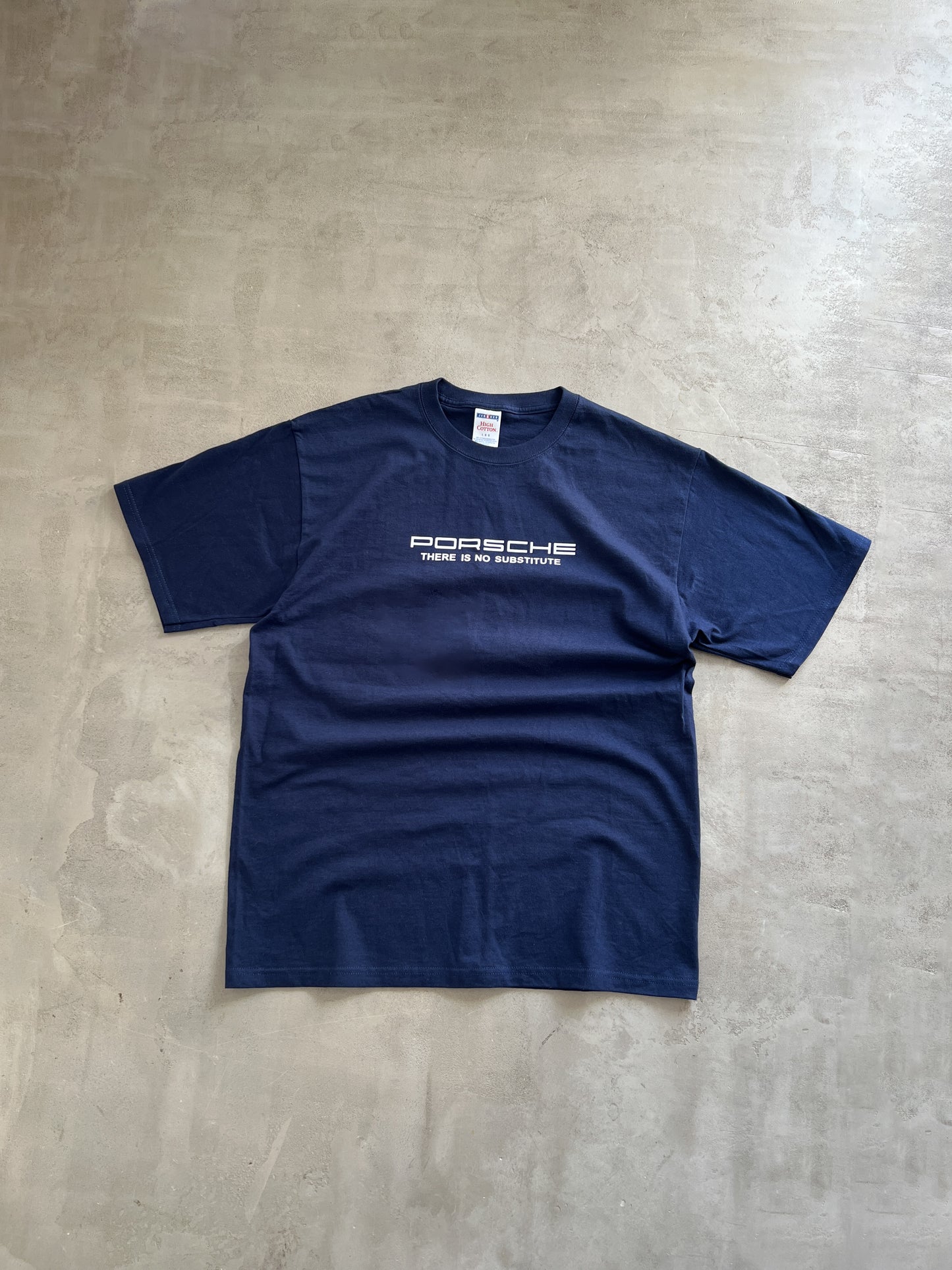NAVY PORSCHE TEE - 2000S - XL