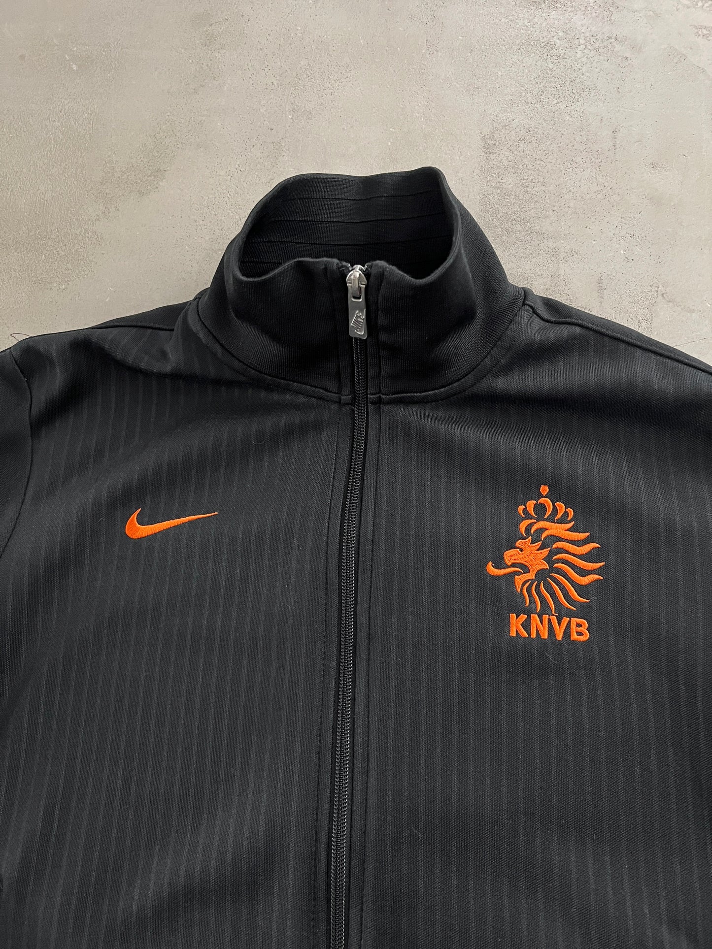 BLACK NETHERLANDS NIKE JACKET - 2000S - M