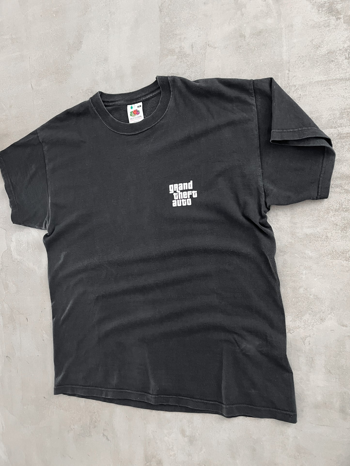 BLACK GTA VICE CITY TEE - 2002 - XL/L