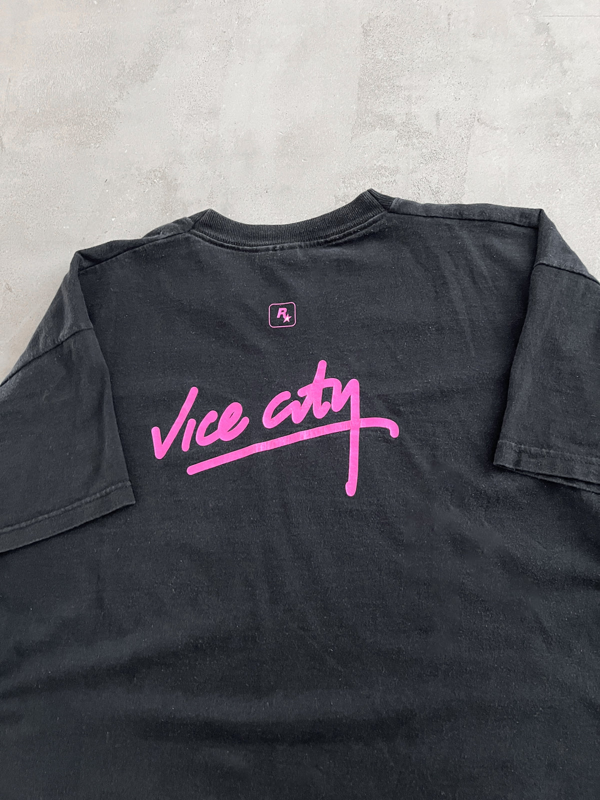 BLACK GTA VICE CITY TEE - 2002 - XL/L