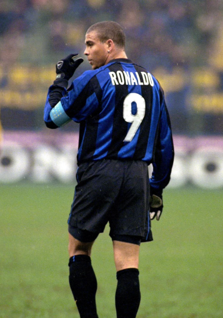 NAVY INTER MILAN NIKE SWEATER - 2000S - L