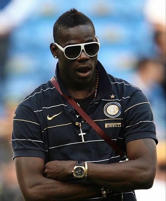 NAVY INTER MILAN NIKE POLO - 2000S - M/S
