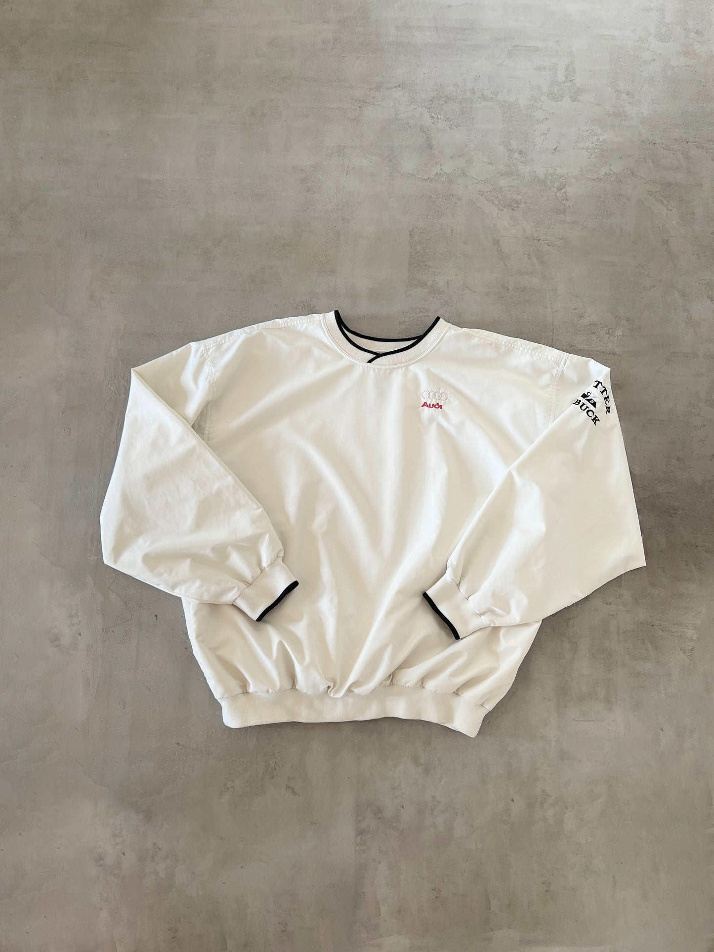 CREME AUDI SWEATER - 1990S - XXL/XL