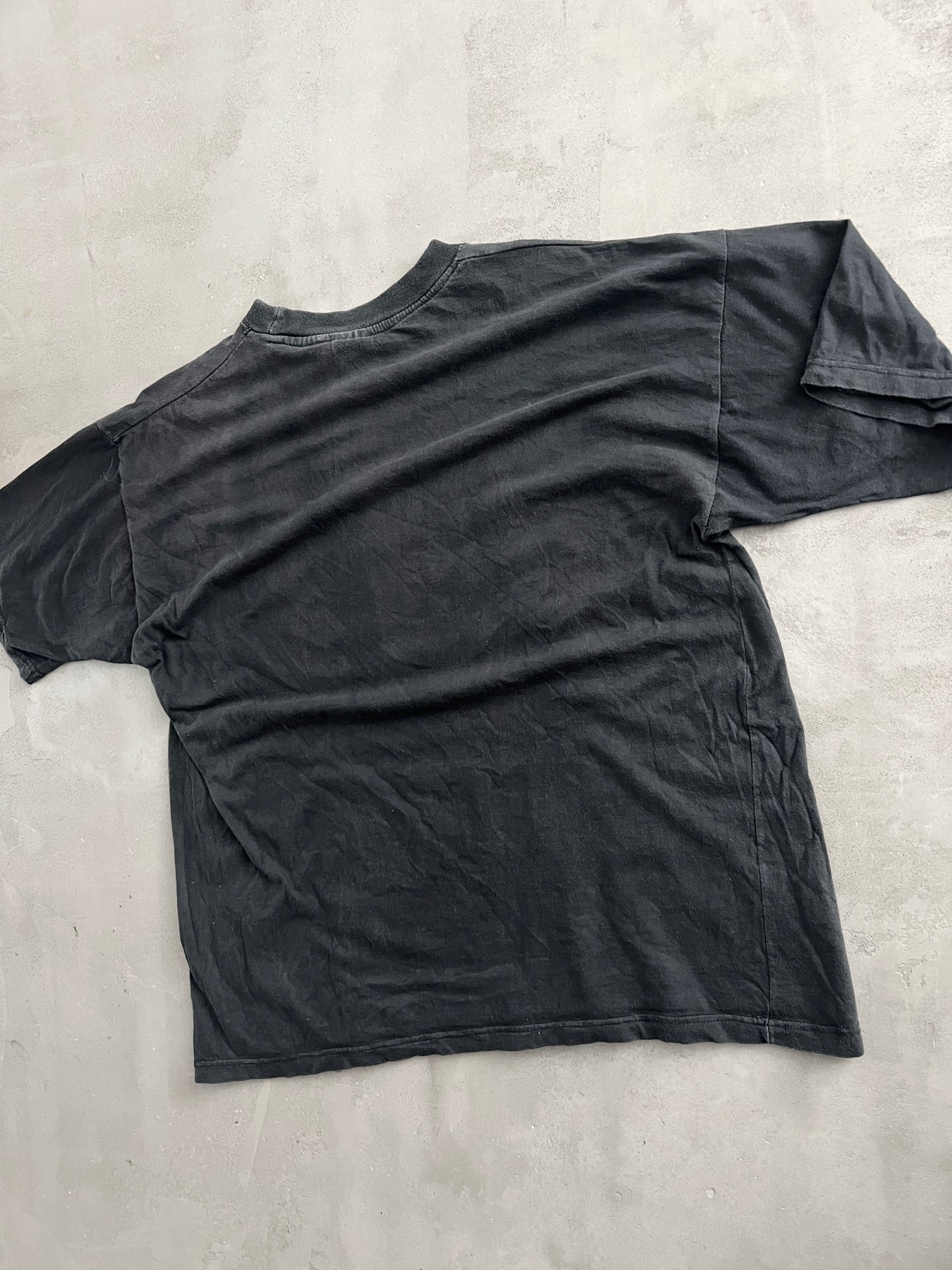 BLACK PORSCHE 911 GT1 LE MANS TEE - 1990S - L