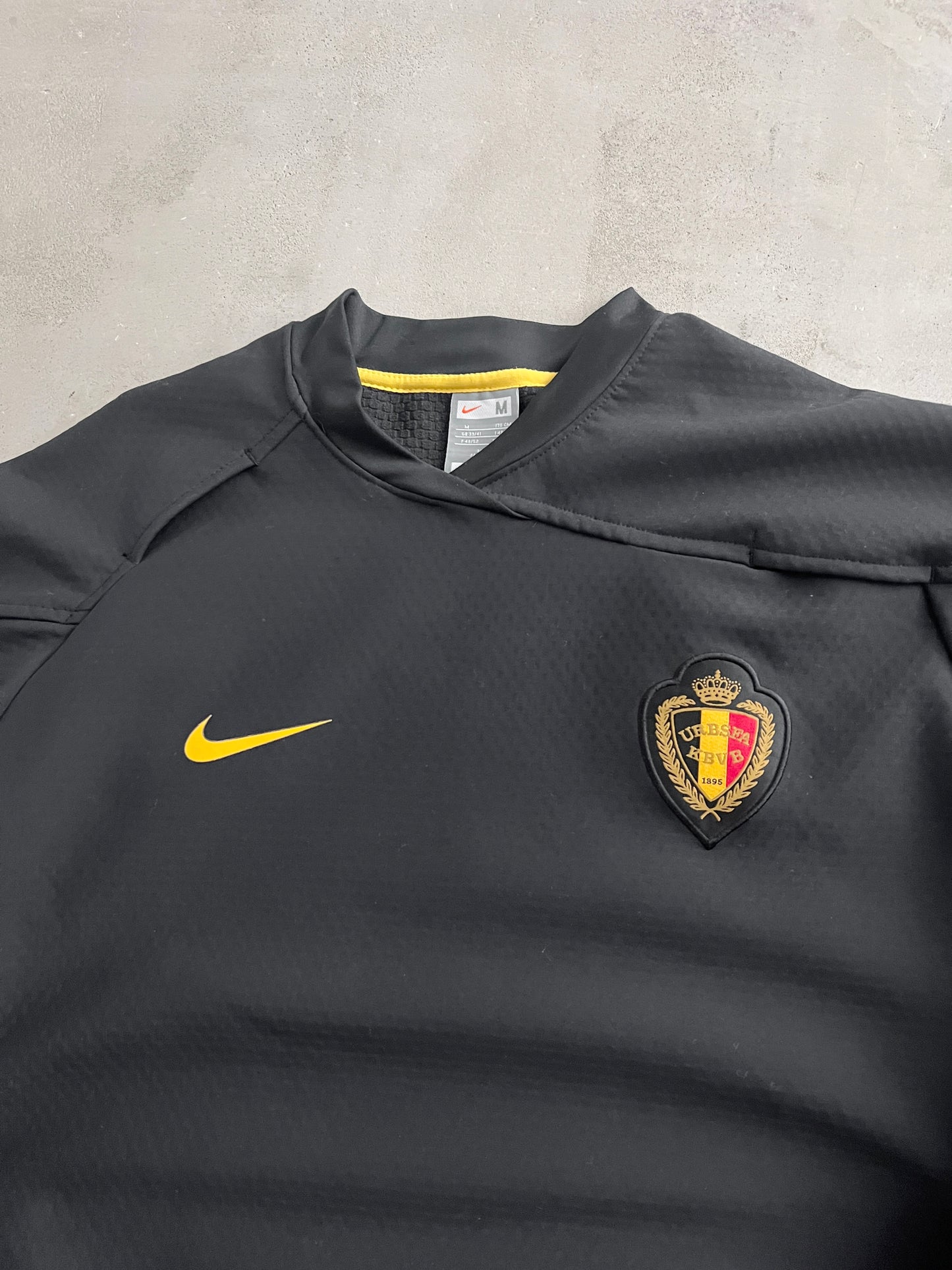 BLACK BELGIUM NIKE SWEATER - 2000S - M