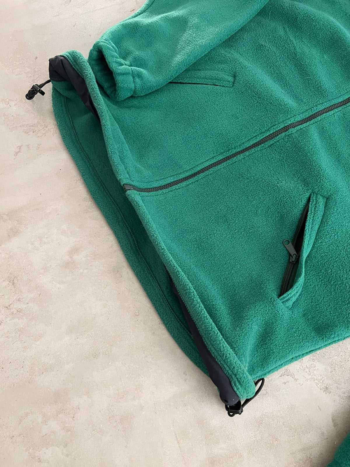 GREEN LAND ROVER FLEECE - 2000S - XL