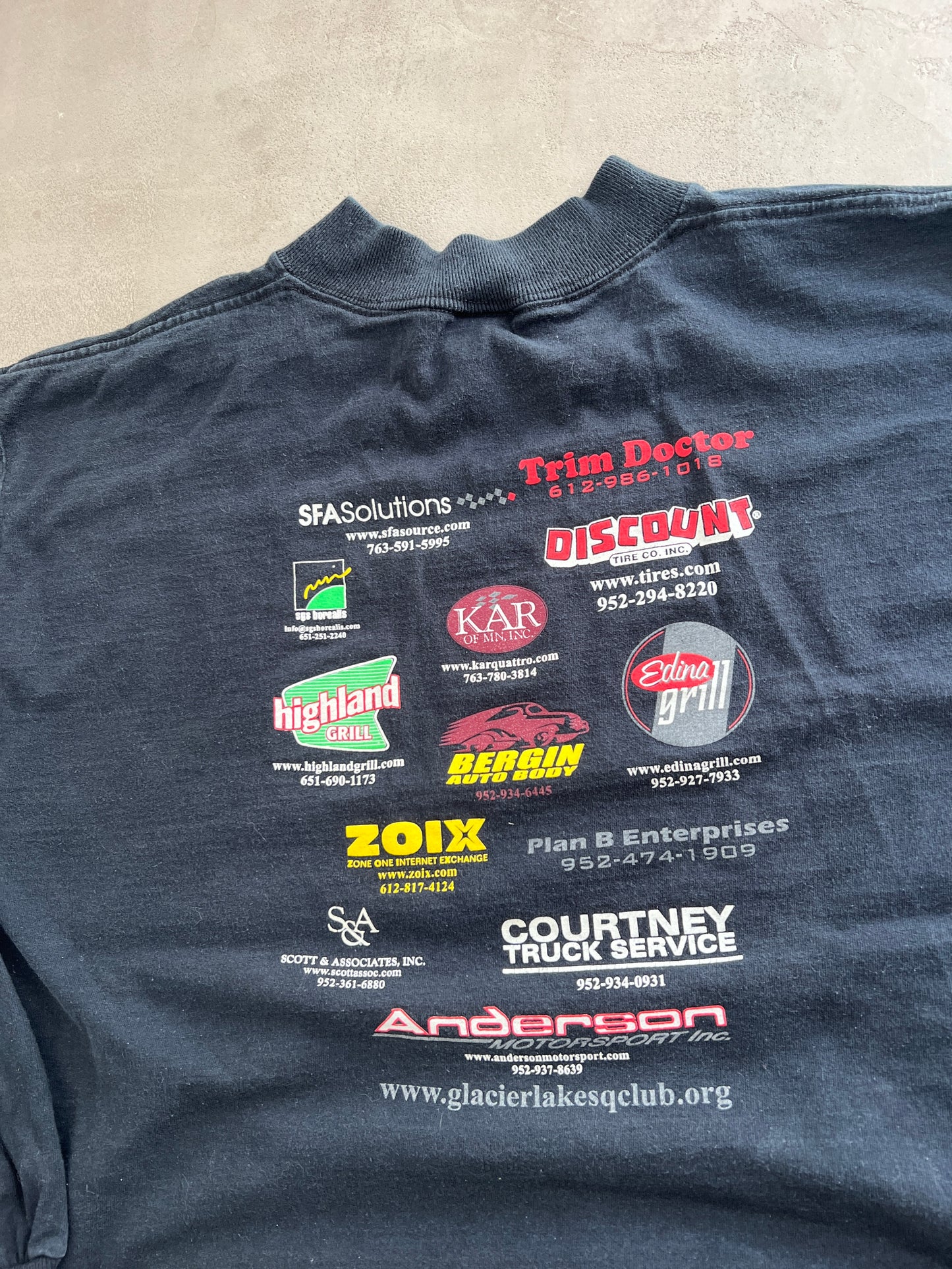 FADED BLACK AUDI PROMO LONGSLEEVE - 2000S - L