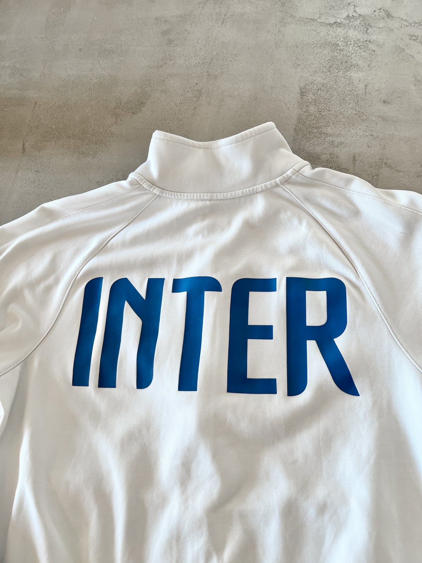 WHITE INTER MILAN NIKE TRACK JACKET - 2000S - S/M