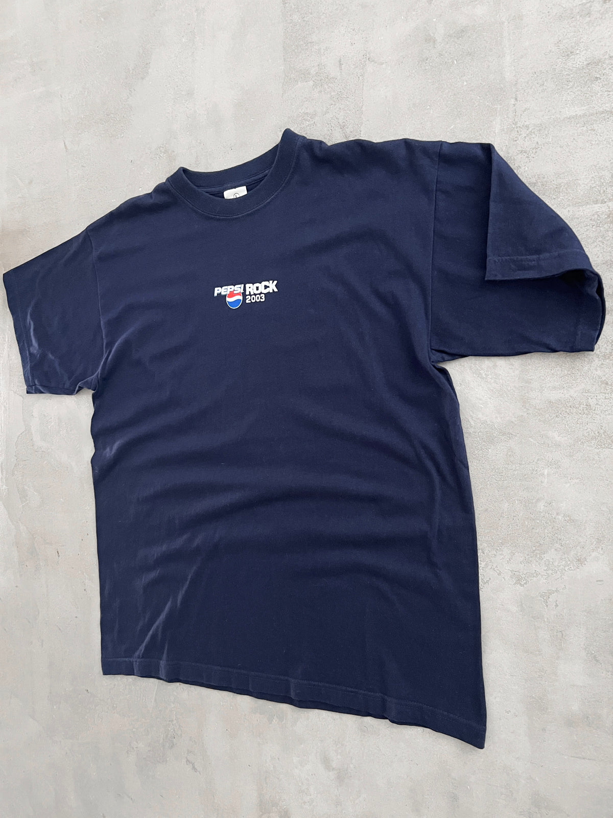 NAVY PEPSI ROCK FESTIVAL TEE - 2003 - L