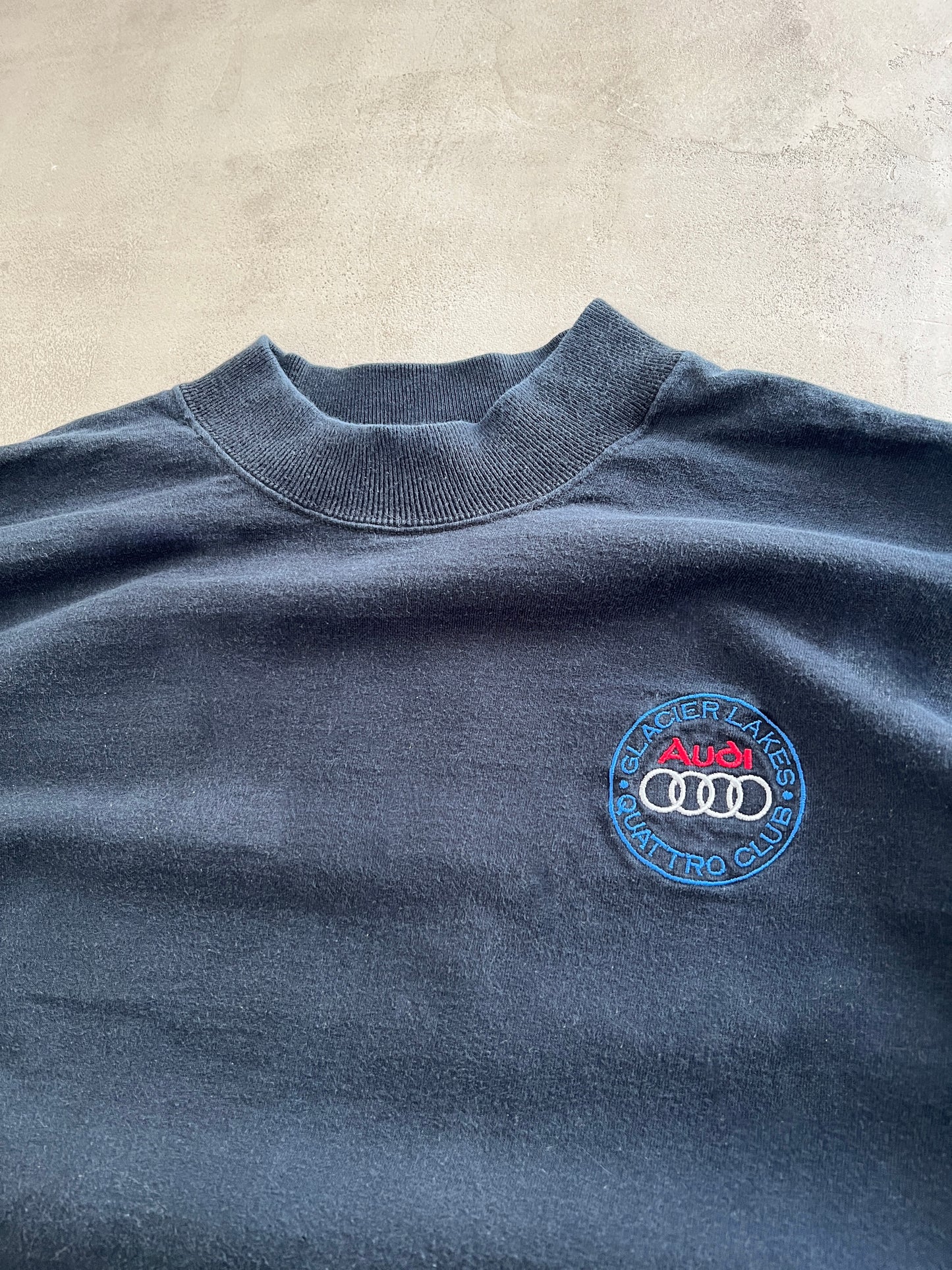 FADED BLACK AUDI PROMO LONGSLEEVE - 2000S - L