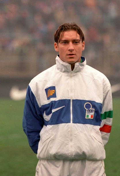 NAVY ITALY NIKE JACKET - 1998 - XL/L