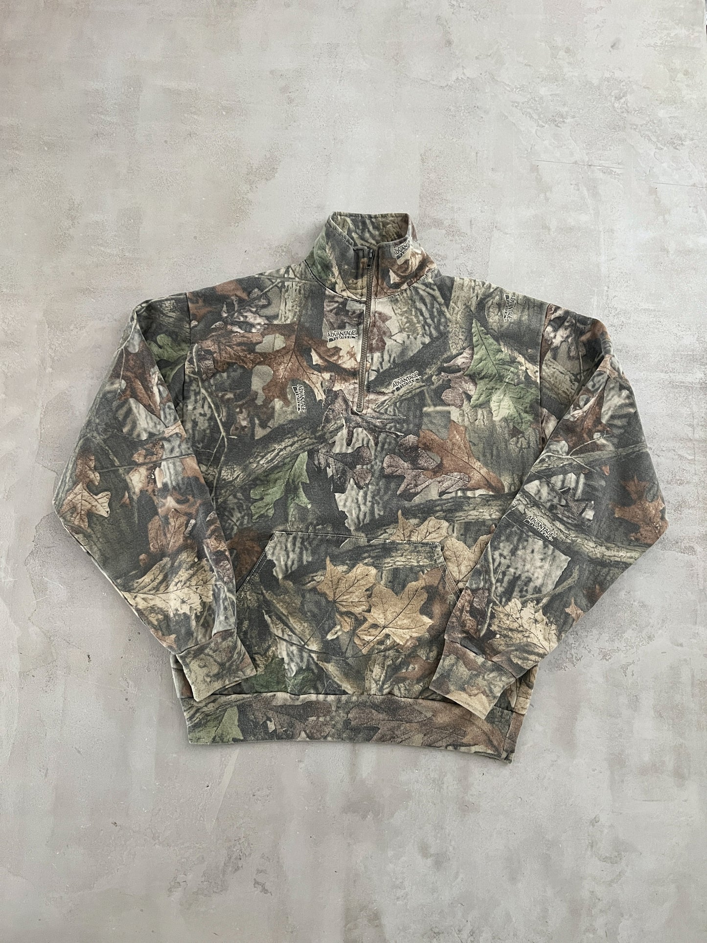 CAMO REALTREE HALFZIP - 2000S - M/L