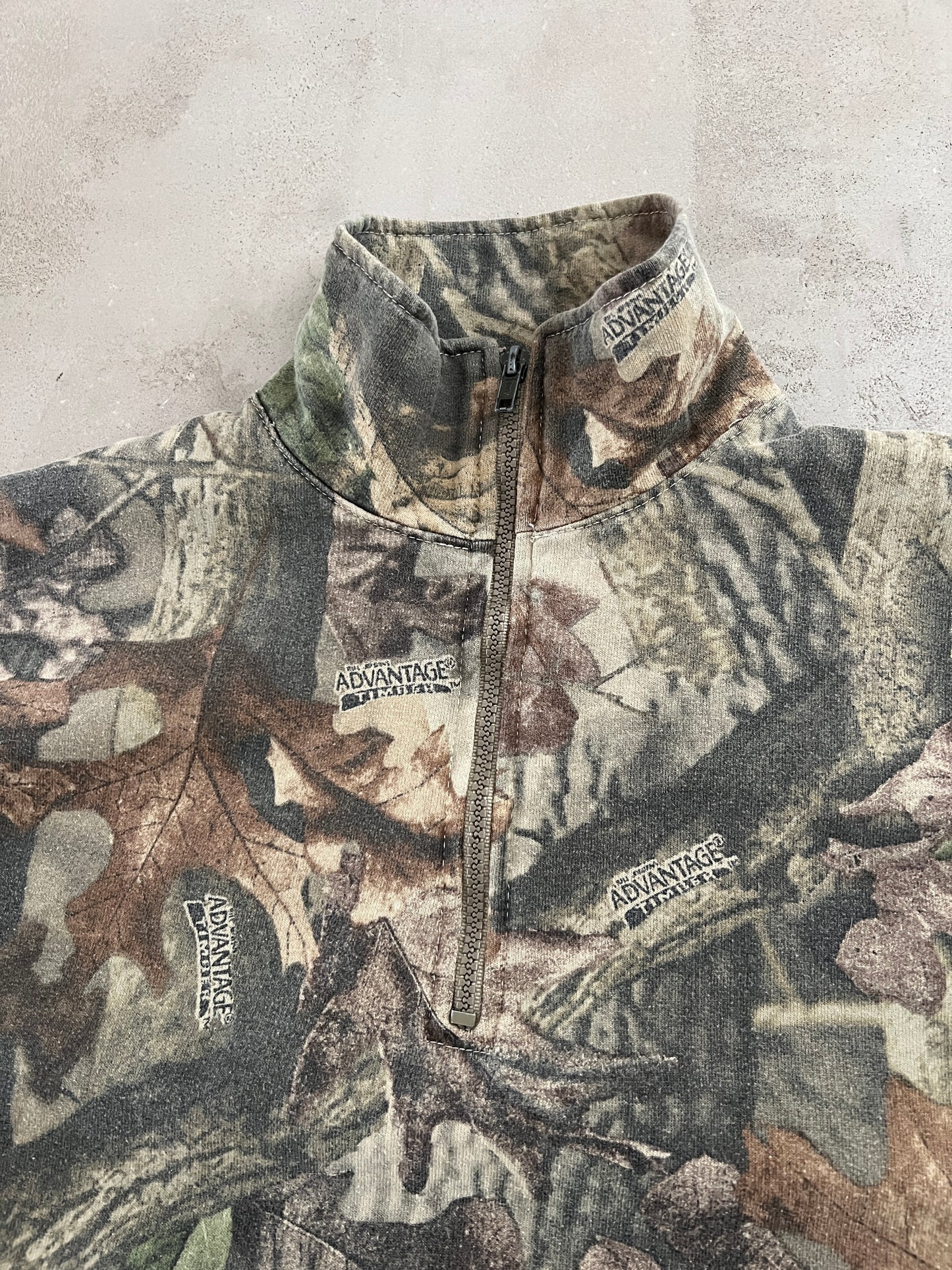 CAMO REALTREE HALFZIP - 2000S - M/L