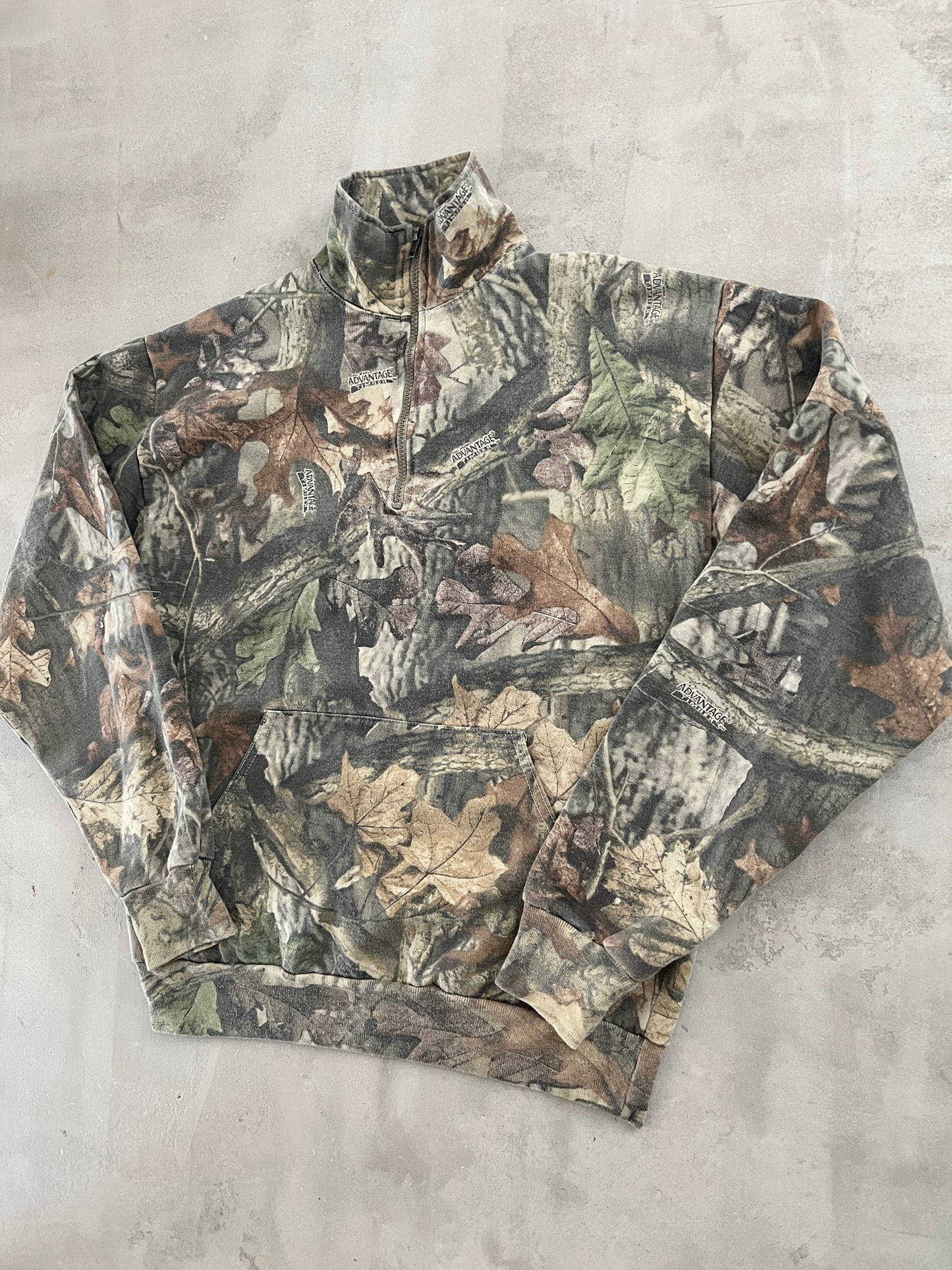 CAMO REALTREE HALFZIP - 2000S - M/L