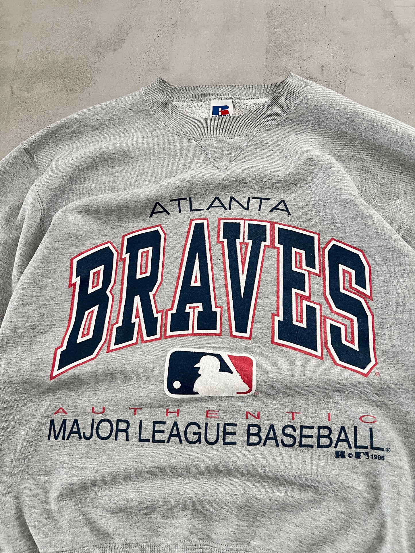 GREY RUSSELL NFL SWEATER - 1990S - M