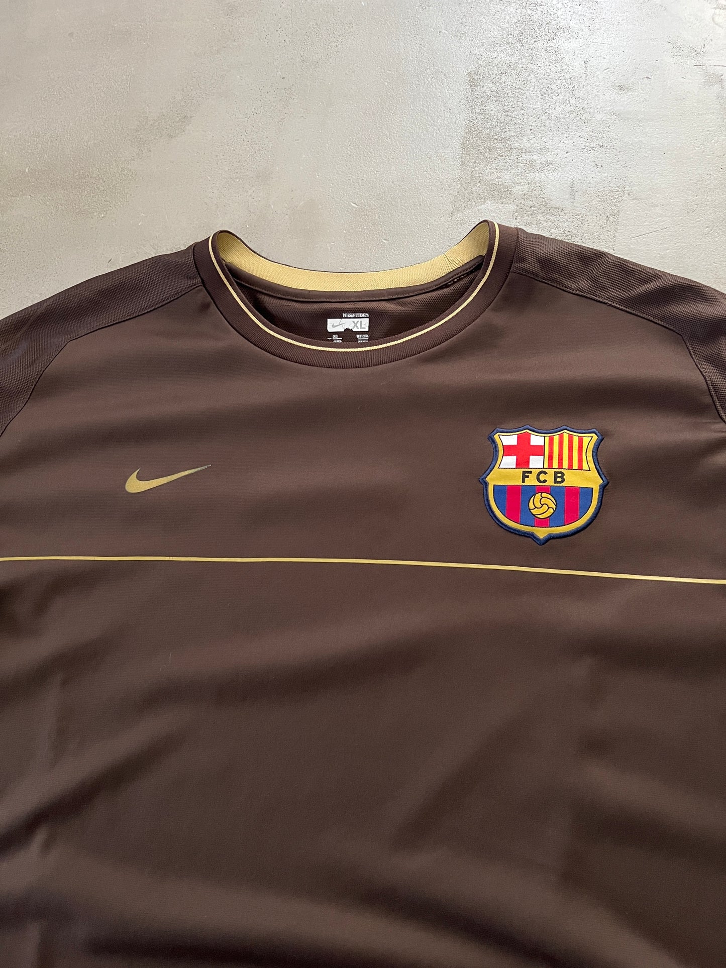 MOCHA FC BARCELONA NIKE JERSEY - 2000S - XL
