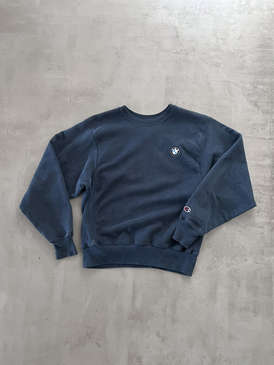 NAVY BMW SWEATER - 2000S - S