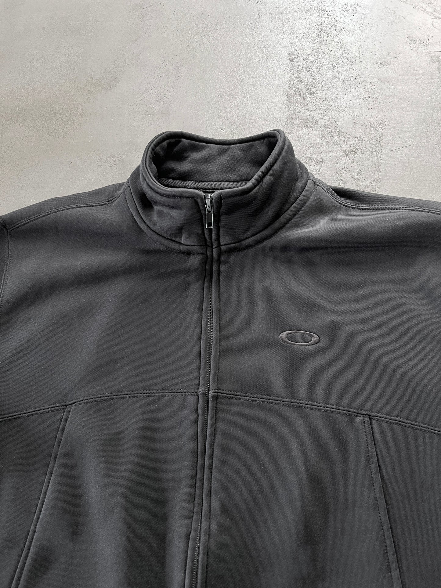 BLACK OAKLEY JACKET - 2000S - L