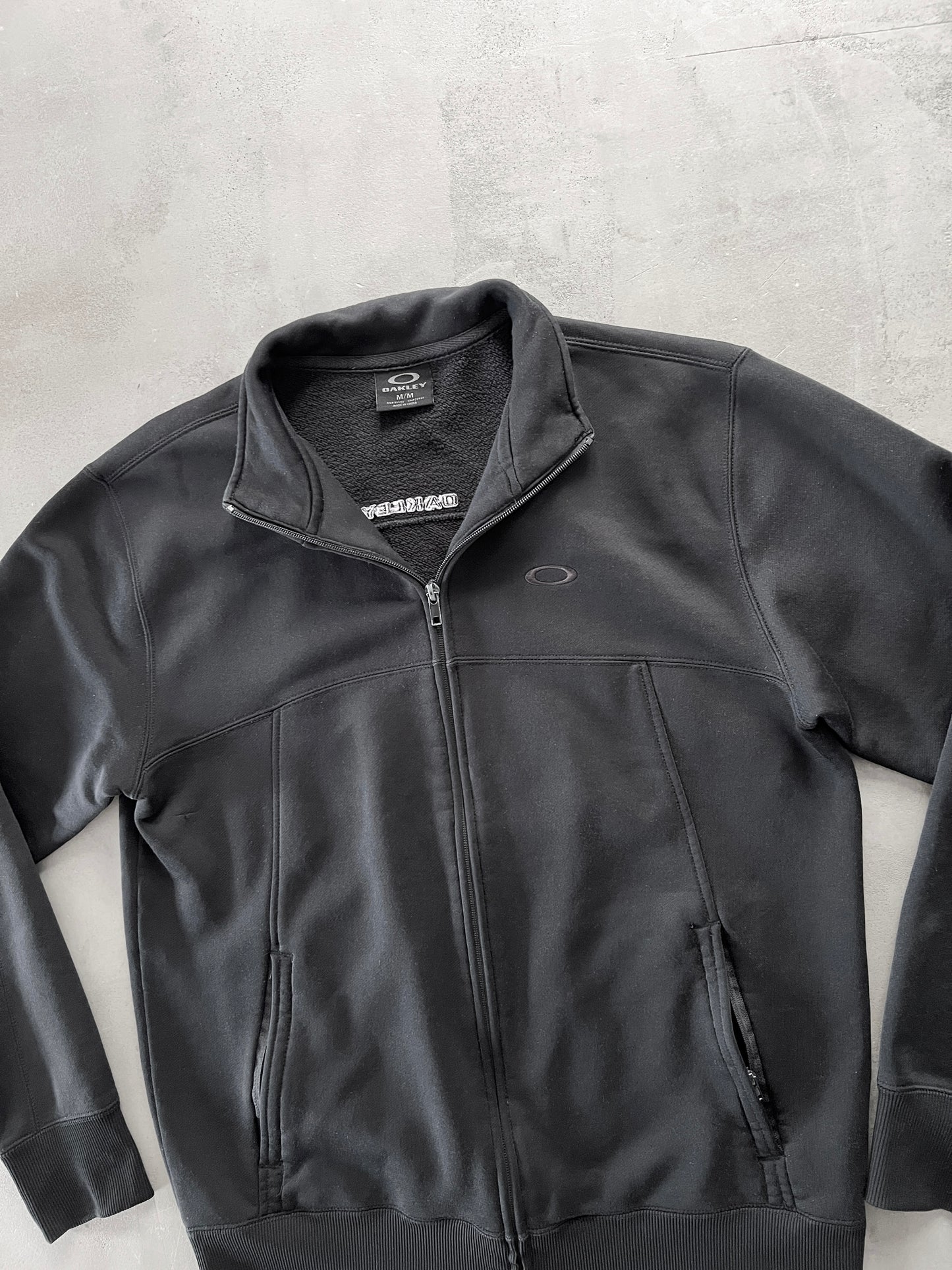 BLACK OAKLEY JACKET - 2000S - L