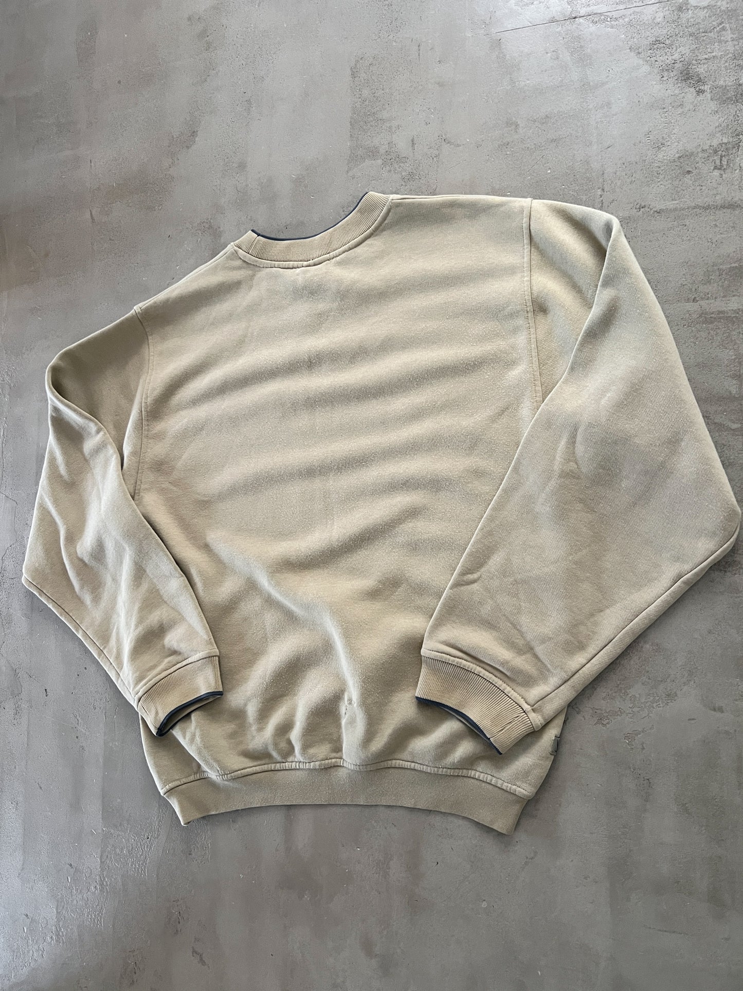 BEIGE NIKE SWEATER - 2000S - M/S