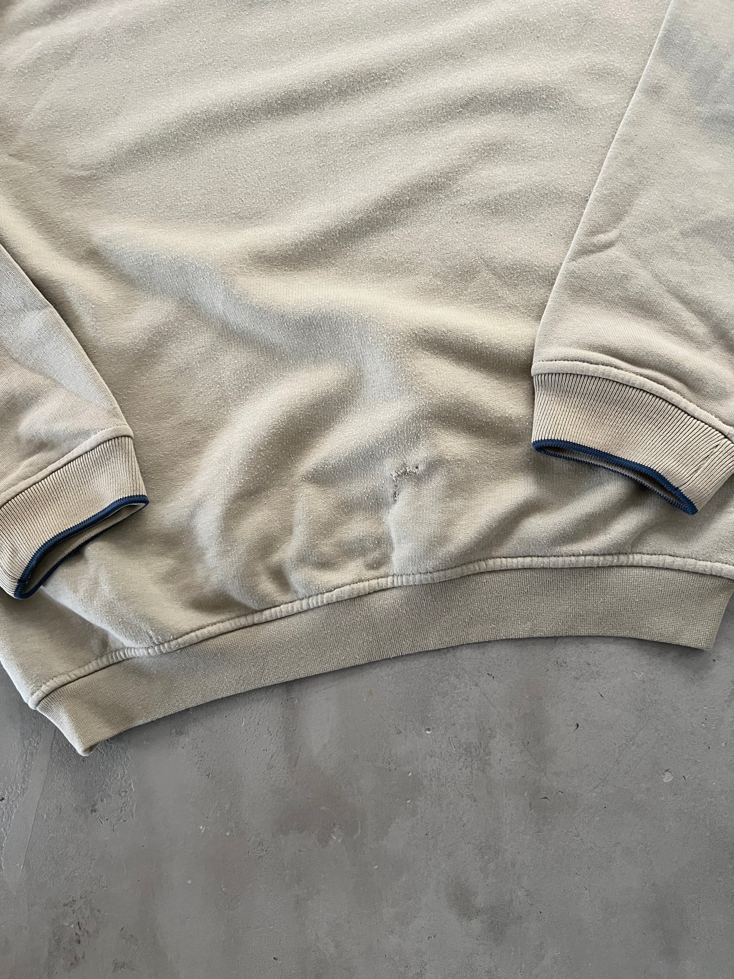 BEIGE NIKE SWEATER - 2000S - M/S