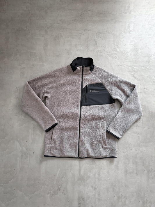 BEIGE COLUMBIA FLEECE - 2000S - XL