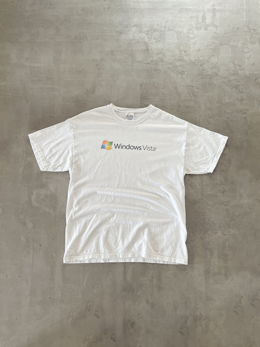 WHITE WINDOWS VISTA TEE - 2006 - L