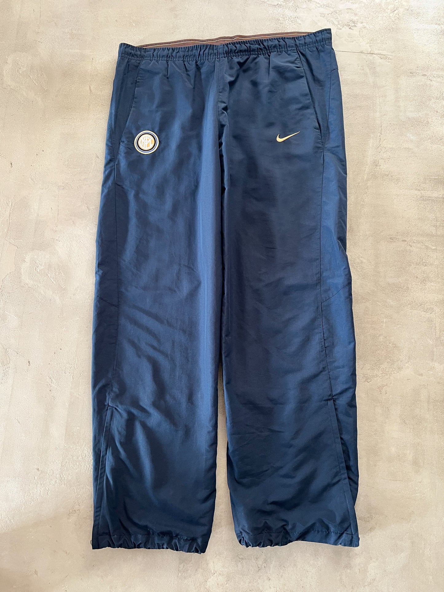 NAVY/WHITE INTER MILAN NIKE TRACKSUIT - 2000S - M