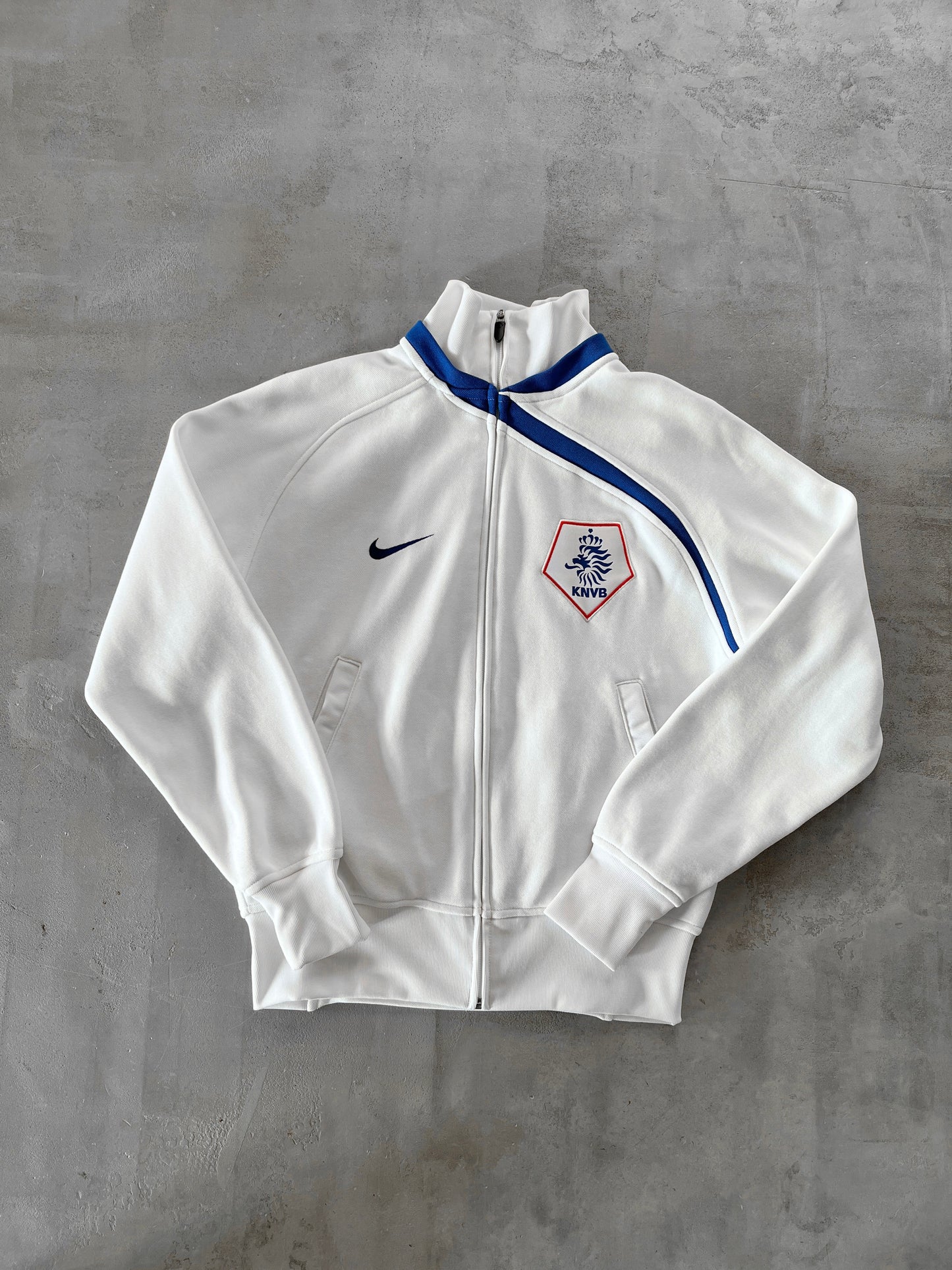 WHITE NETHERLANDS NIKE JACKET - 2000S - S