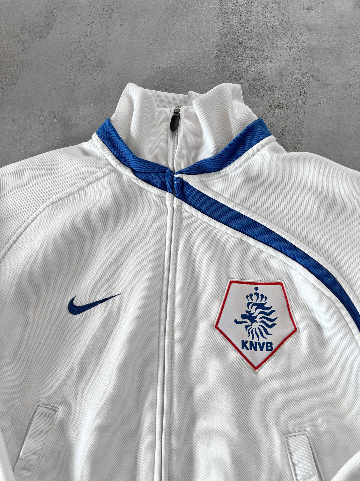 WHITE NETHERLANDS NIKE JACKET - 2000S - S