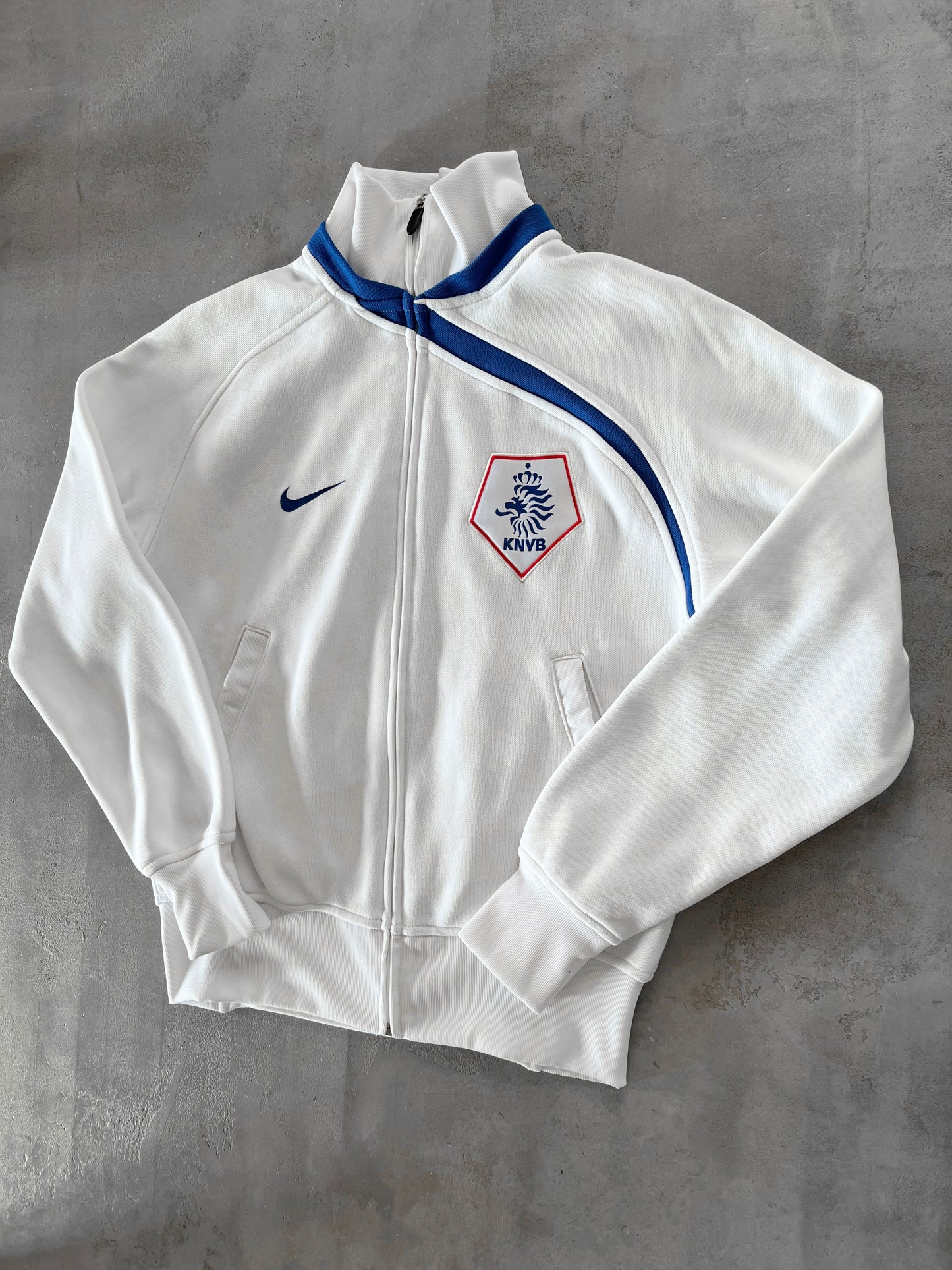 WHITE NETHERLANDS NIKE JACKET - 2000S - S