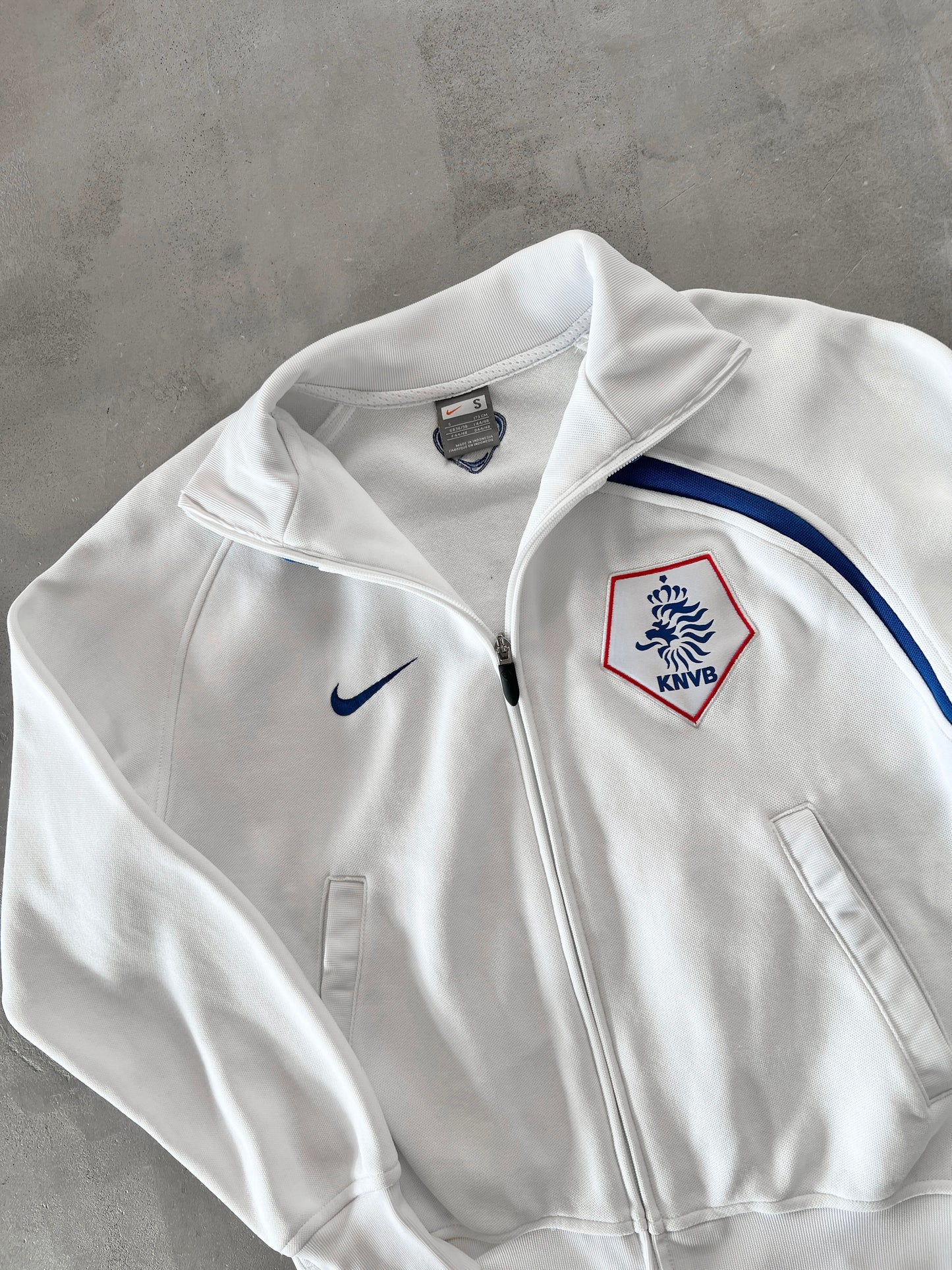 WHITE NETHERLANDS NIKE JACKET - 2000S - S