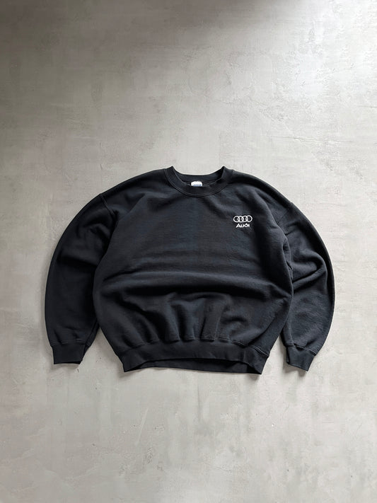 BLACK AUDI SWEATER - 2000S - M
