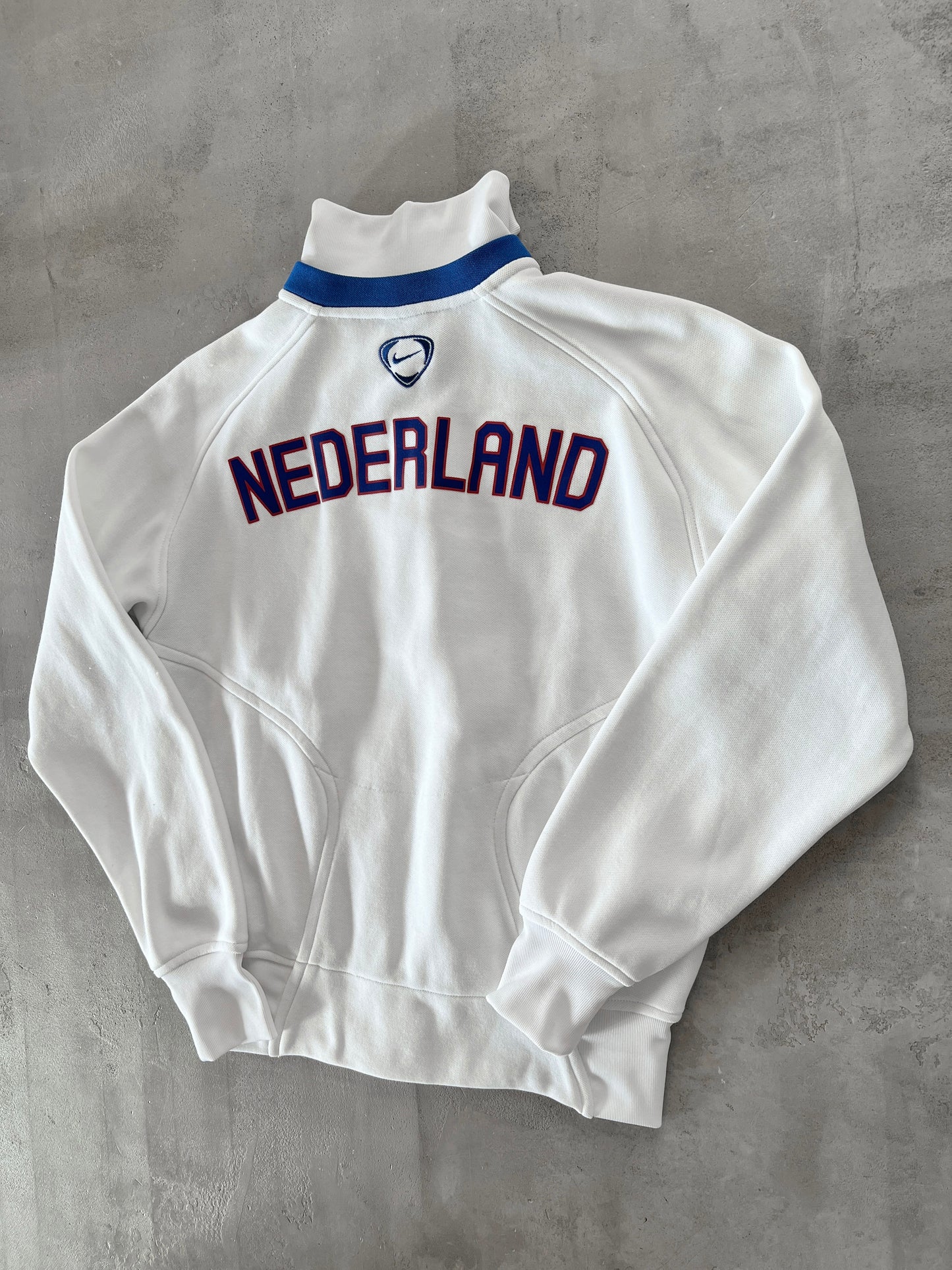WHITE NETHERLANDS NIKE JACKET - 2000S - S