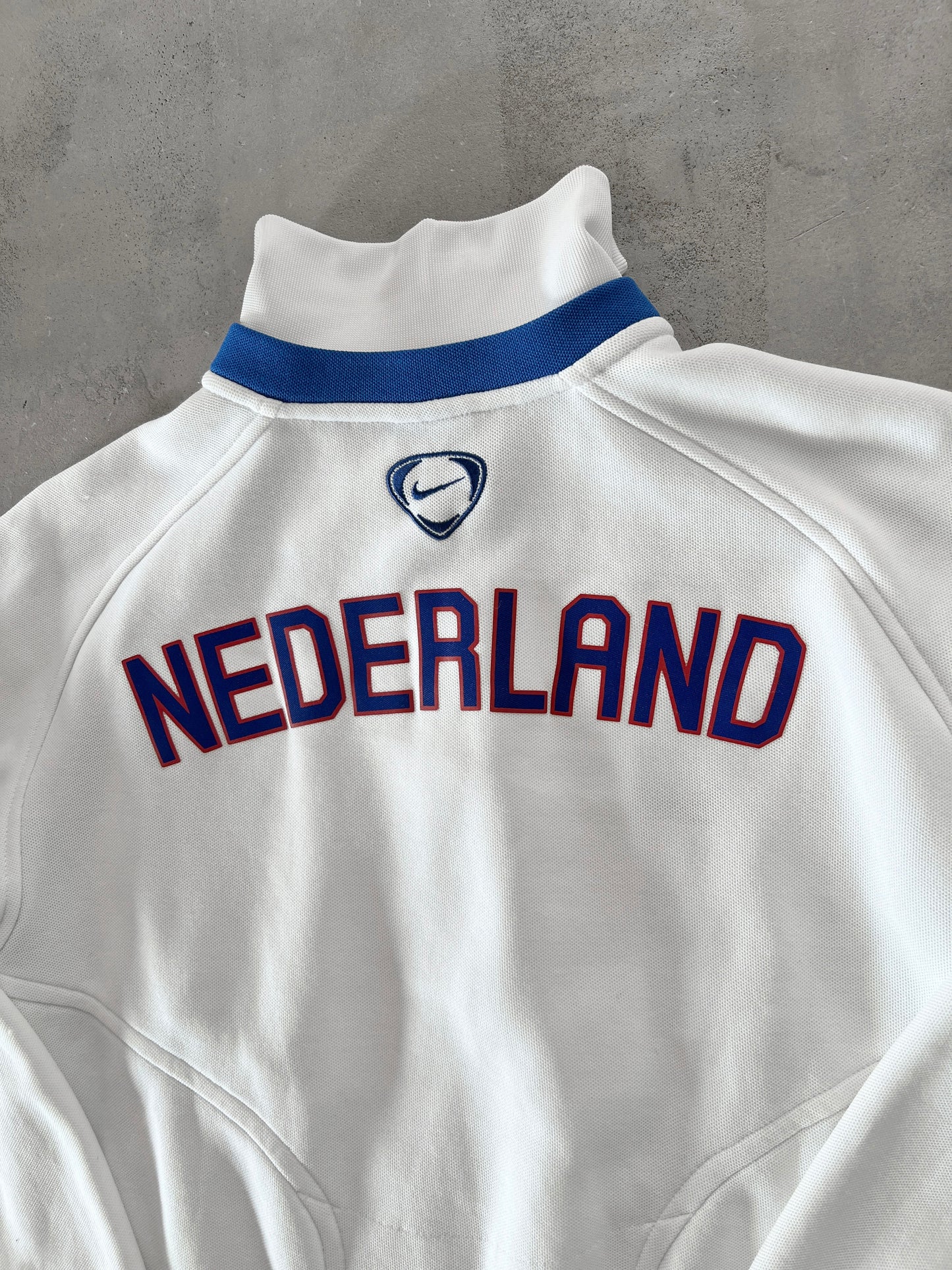 WHITE NETHERLANDS NIKE JACKET - 2000S - S