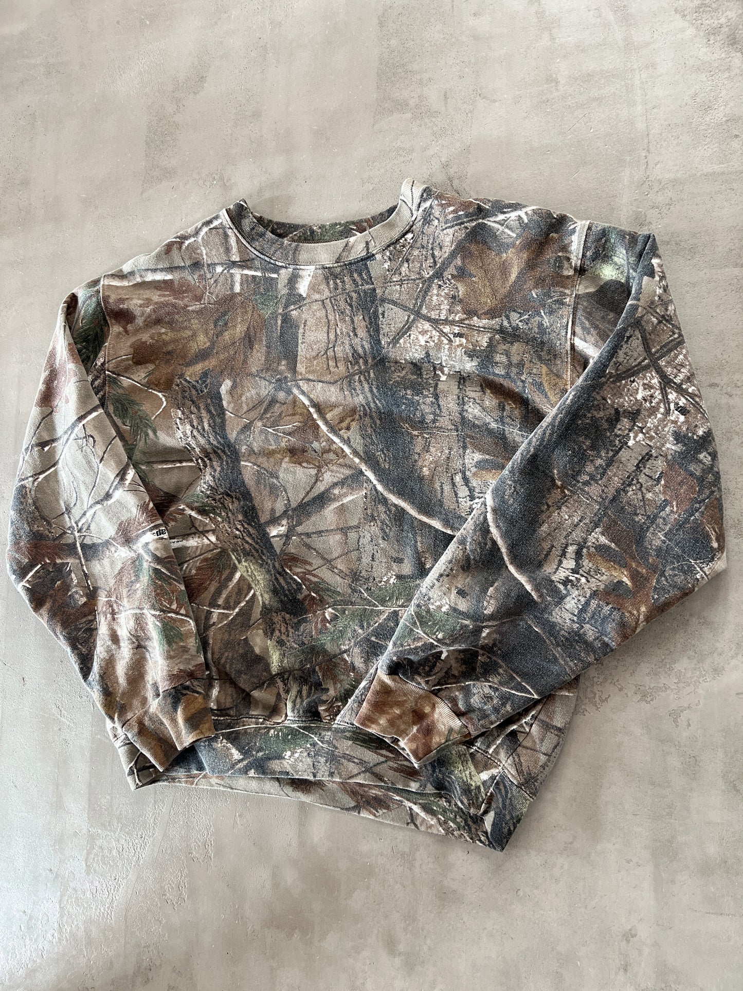 CAMO REALTREE SWEATER - 2000S - M