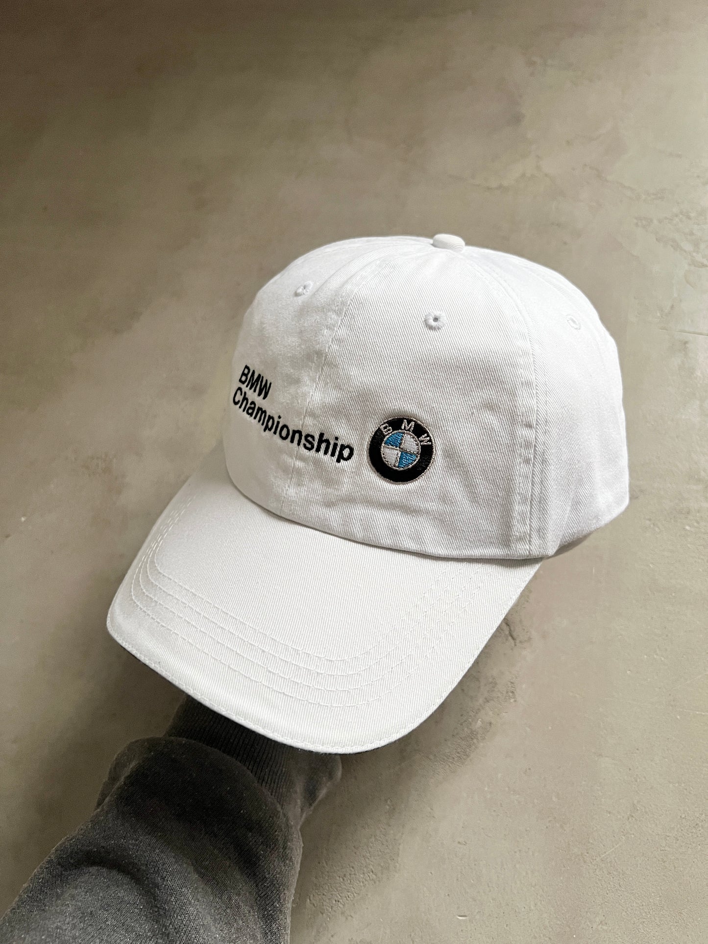 WHITE BMW RACING CAP - 2000S