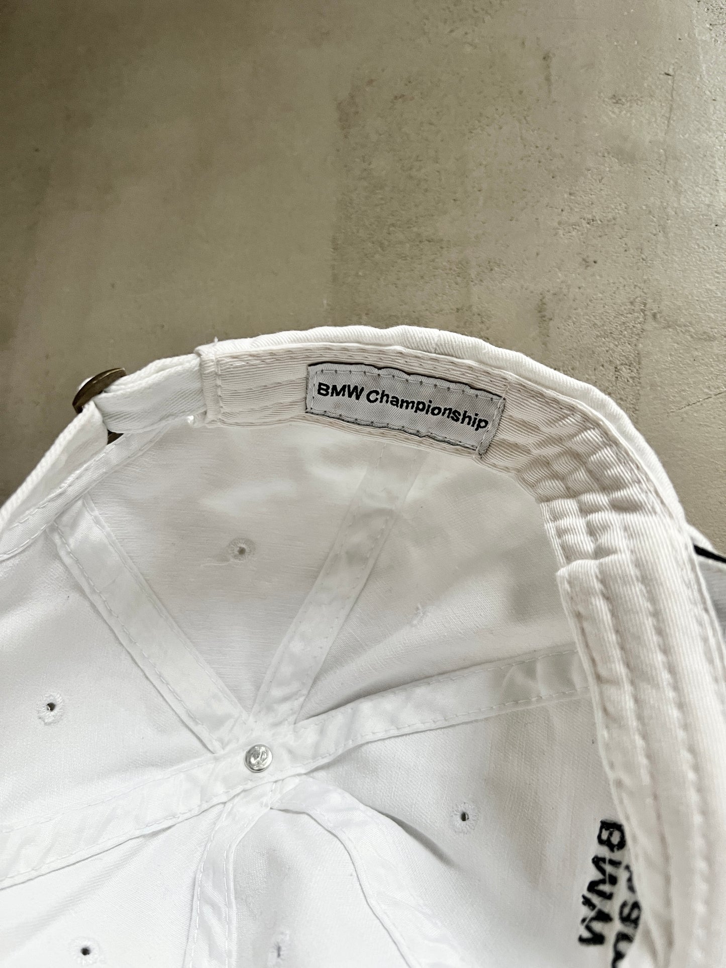 WHITE BMW RACING CAP - 2000S