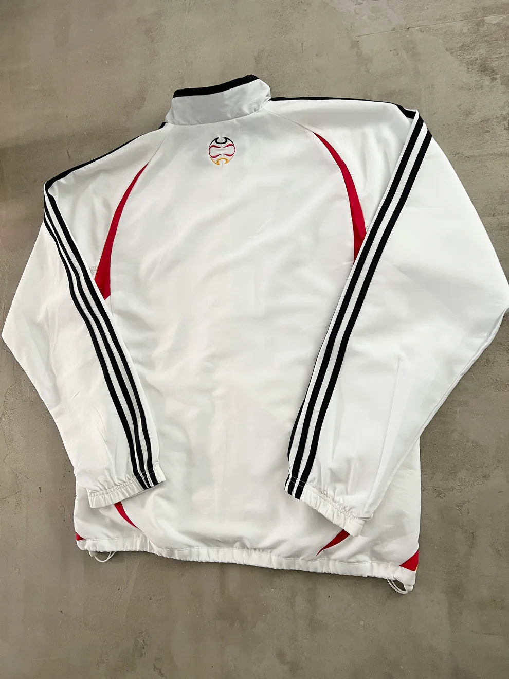 WHITE GERMANY TRACK JACKET - 2000S - XL