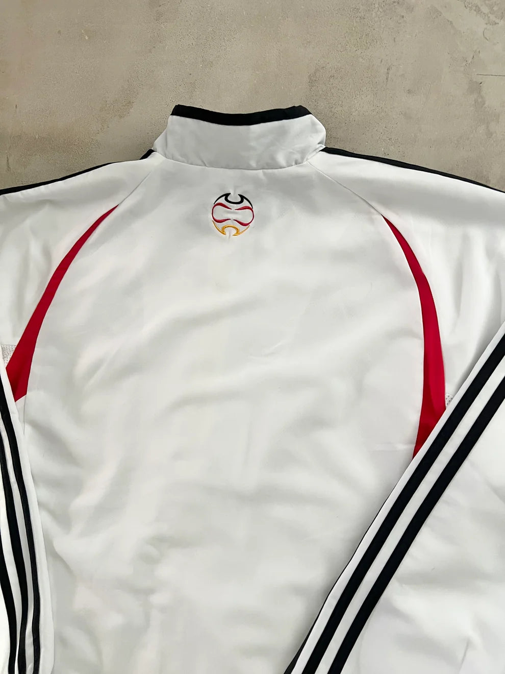 WHITE GERMANY TRACK JACKET - 2000S - XL