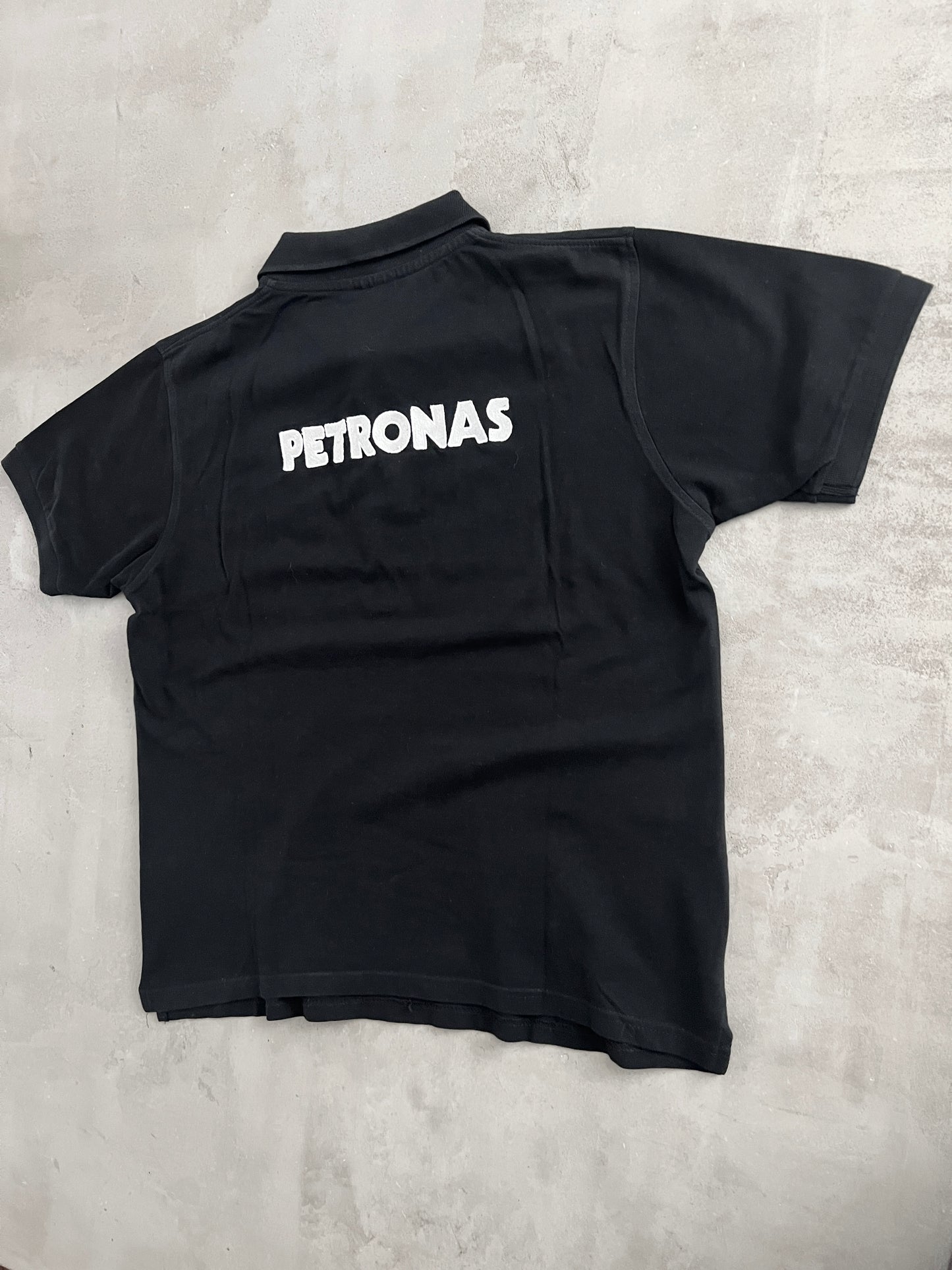 BLACK F1 GRAND PRIX POLO - 2000S - M